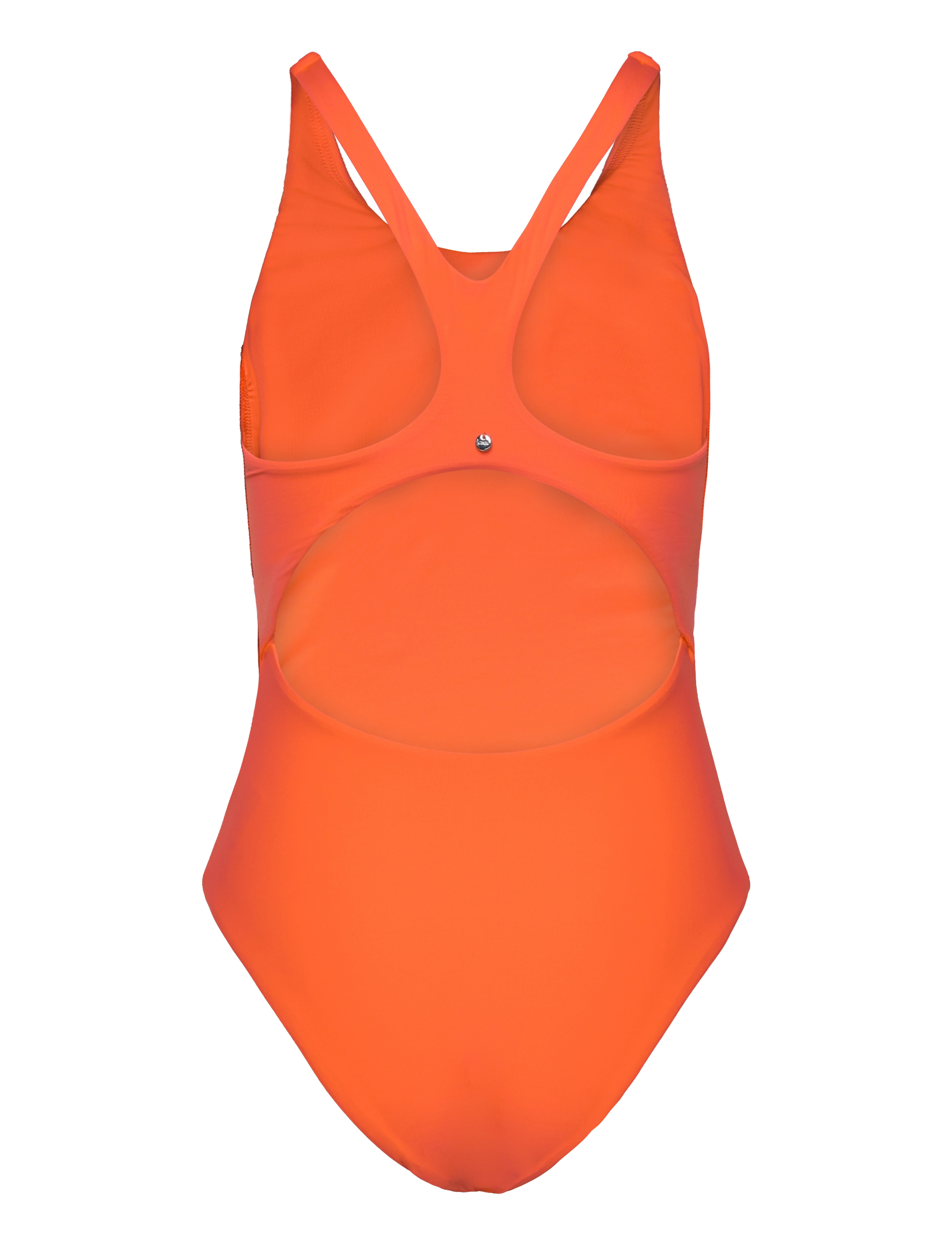 Casall - Deep Racerback Swimsuit - badedragter - sunrise - 2