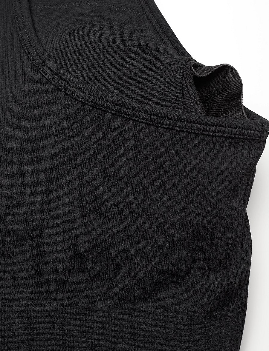 Casall - Multi Rib Seamless Padded Sports Top - hauts courts - black - 5