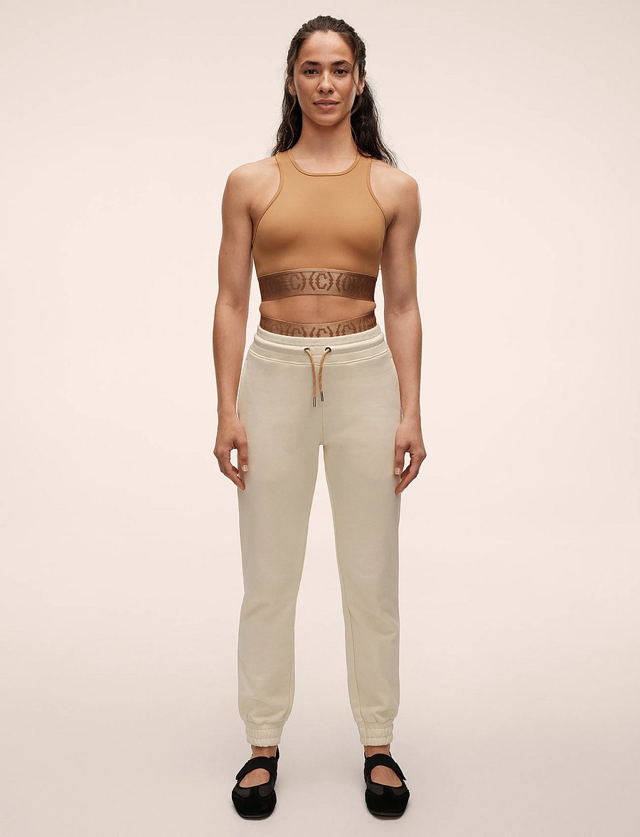 Casall - Terry Relaxed Jogger - training pants - cream - 0