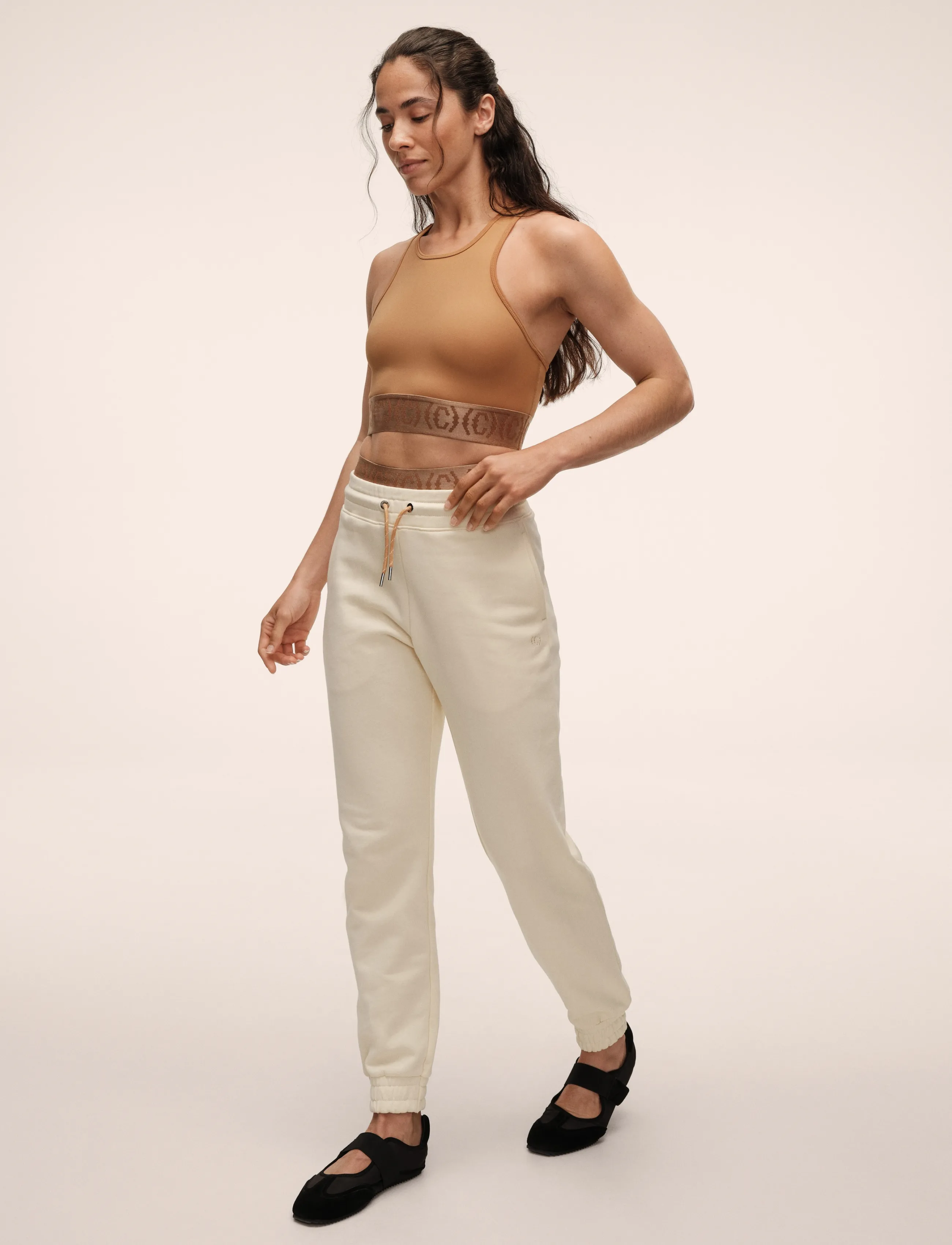 Casall - Terry Relaxed Jogger - autumn savings - cream - 3