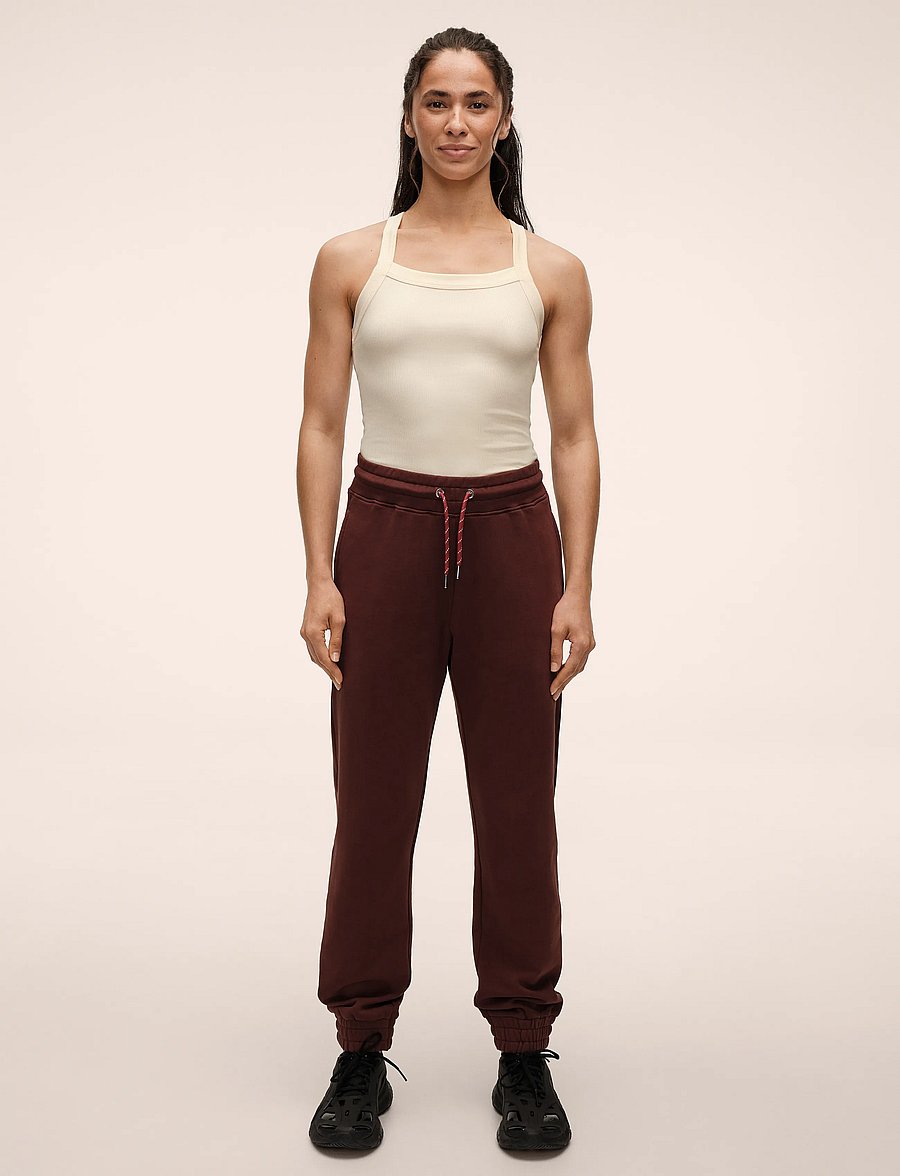 Casall - Terry Relaxed Jogger - trainingshosen - dark brown - 0