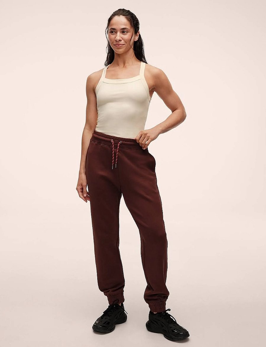 Casall - Terry Relaxed Jogger - trainingshosen - dark brown - 3