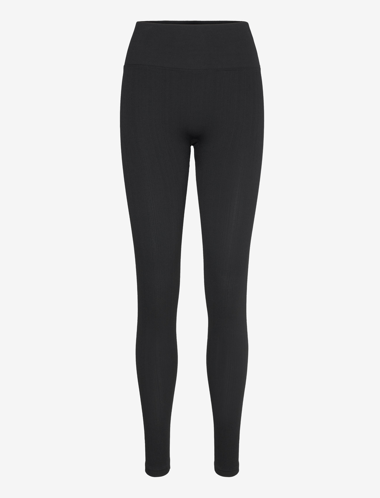 Casall - Multi Rib Seamless High Waist Tights - training tights - black - 1