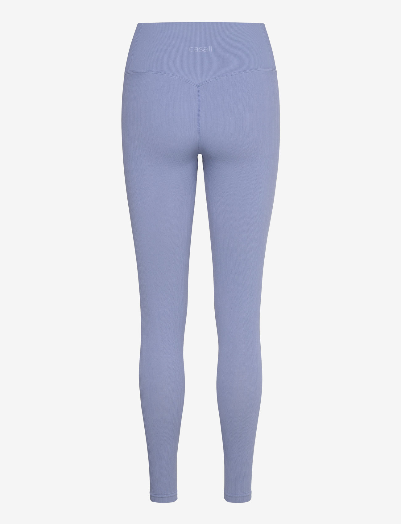 Casall - Multi Rib Seamless High Waist Tights - Õmblusteta retuusid - sense blue - 2
