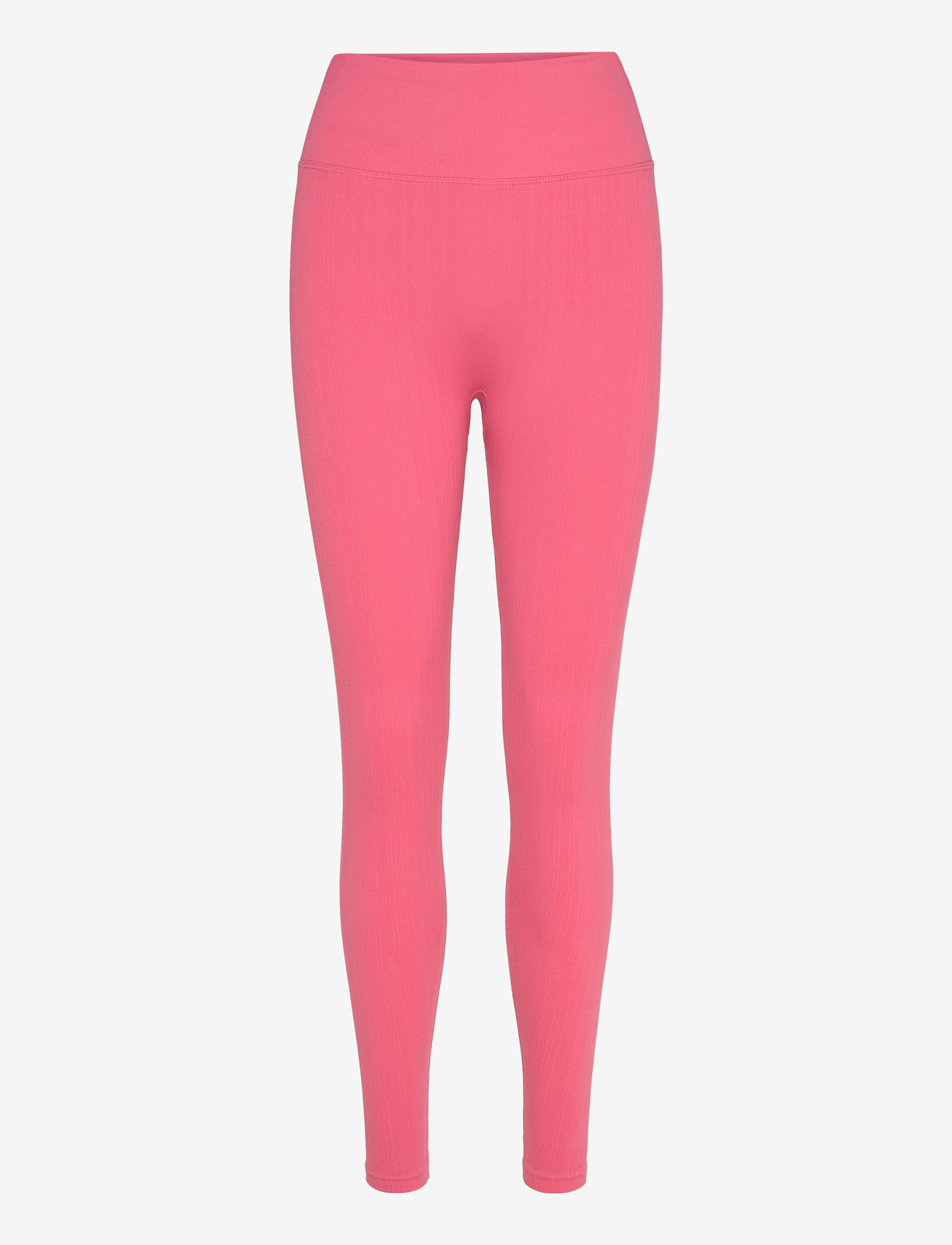 Casall - Multi Rib Seamless High Waist Tights - Õmblusteta retuusid - soft berry - 1