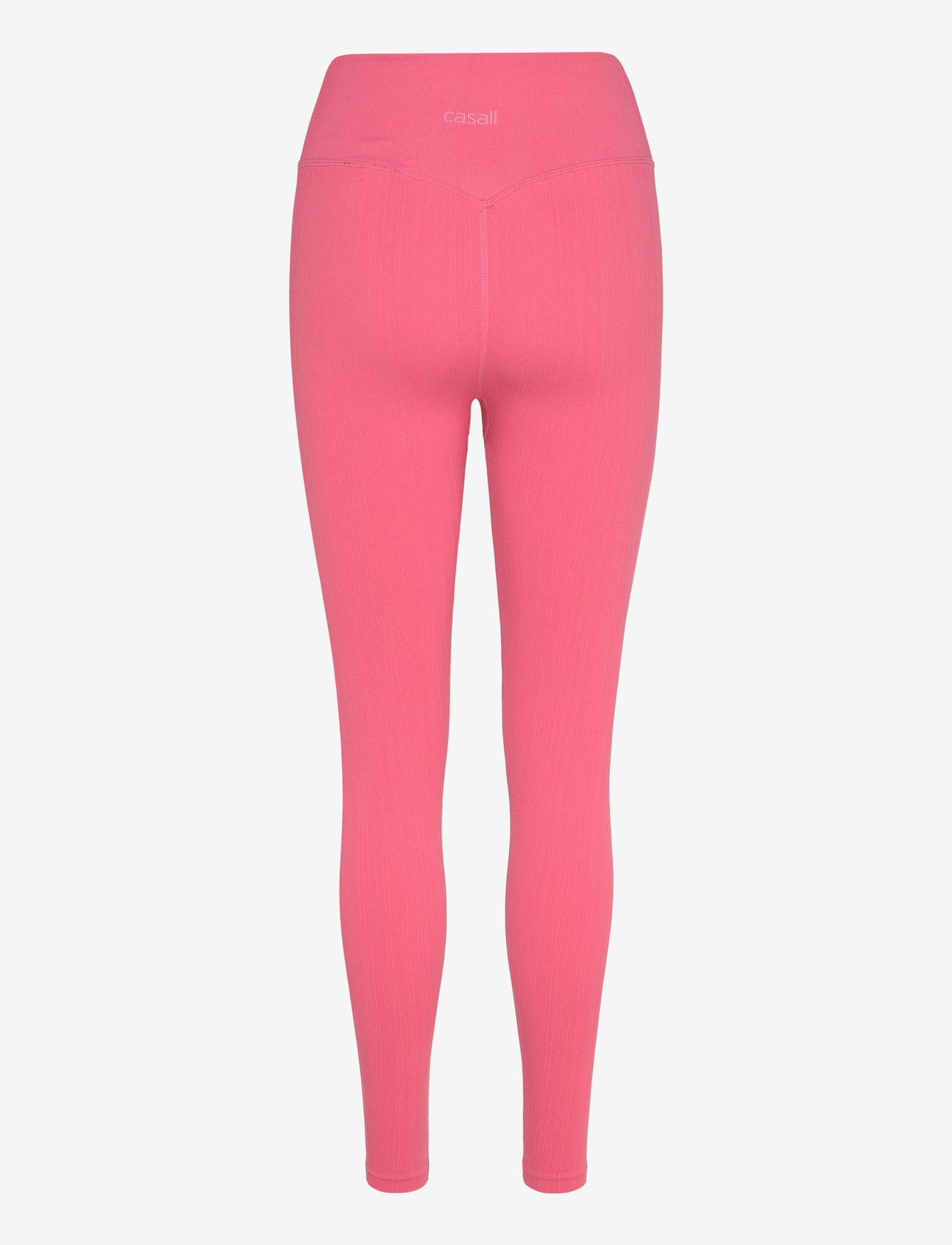Casall - Multi Rib Seamless High Waist Tights - Õmblusteta retuusid - soft berry - 2