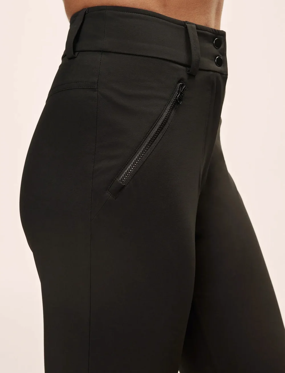 Casall - Warm Active Pants - friluftsbyxor - black - 4