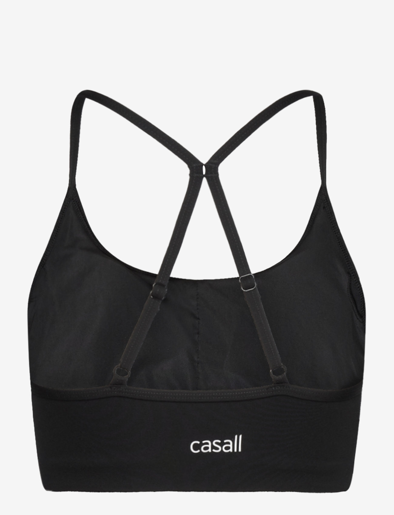 Casall - Sleek Strappy Sports Bra - medium støtte - black - 1