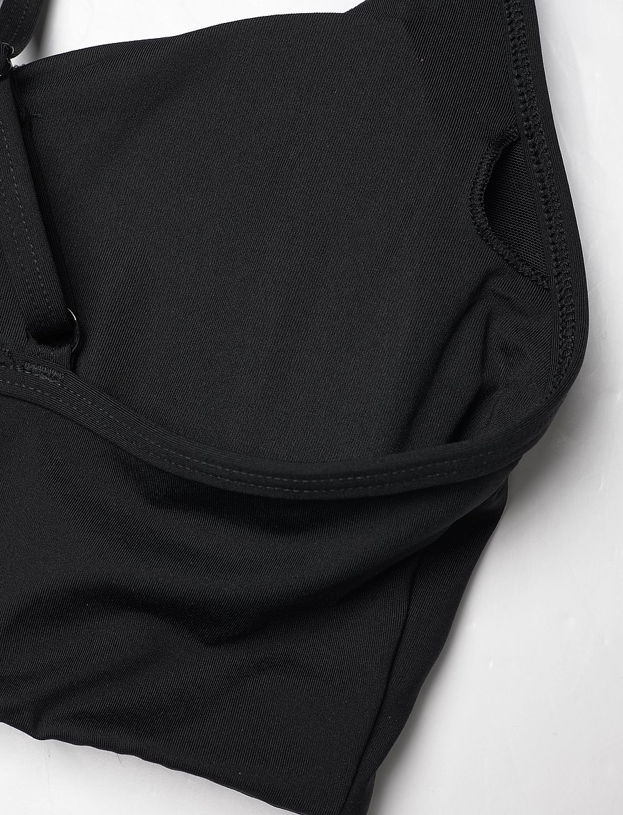 Casall - Sleek Strappy Sports Bra - medium støtte - black - 4