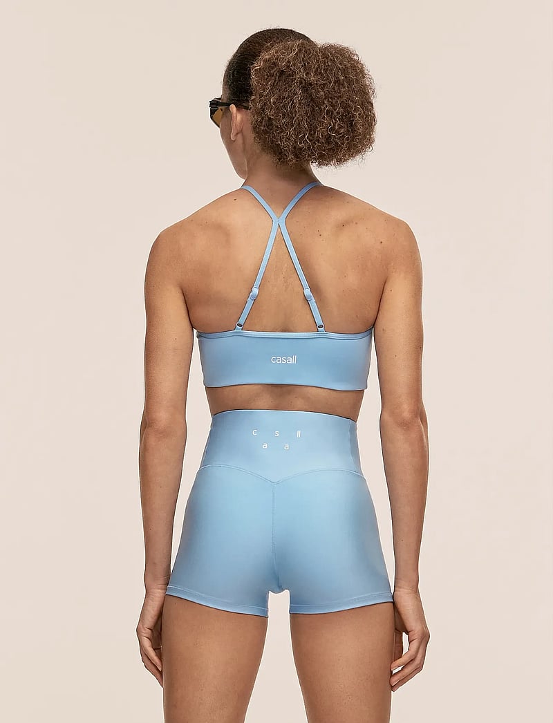 Casall - Sleek Strappy Sports Bra - mittlerer halt - blue lagoon - 2