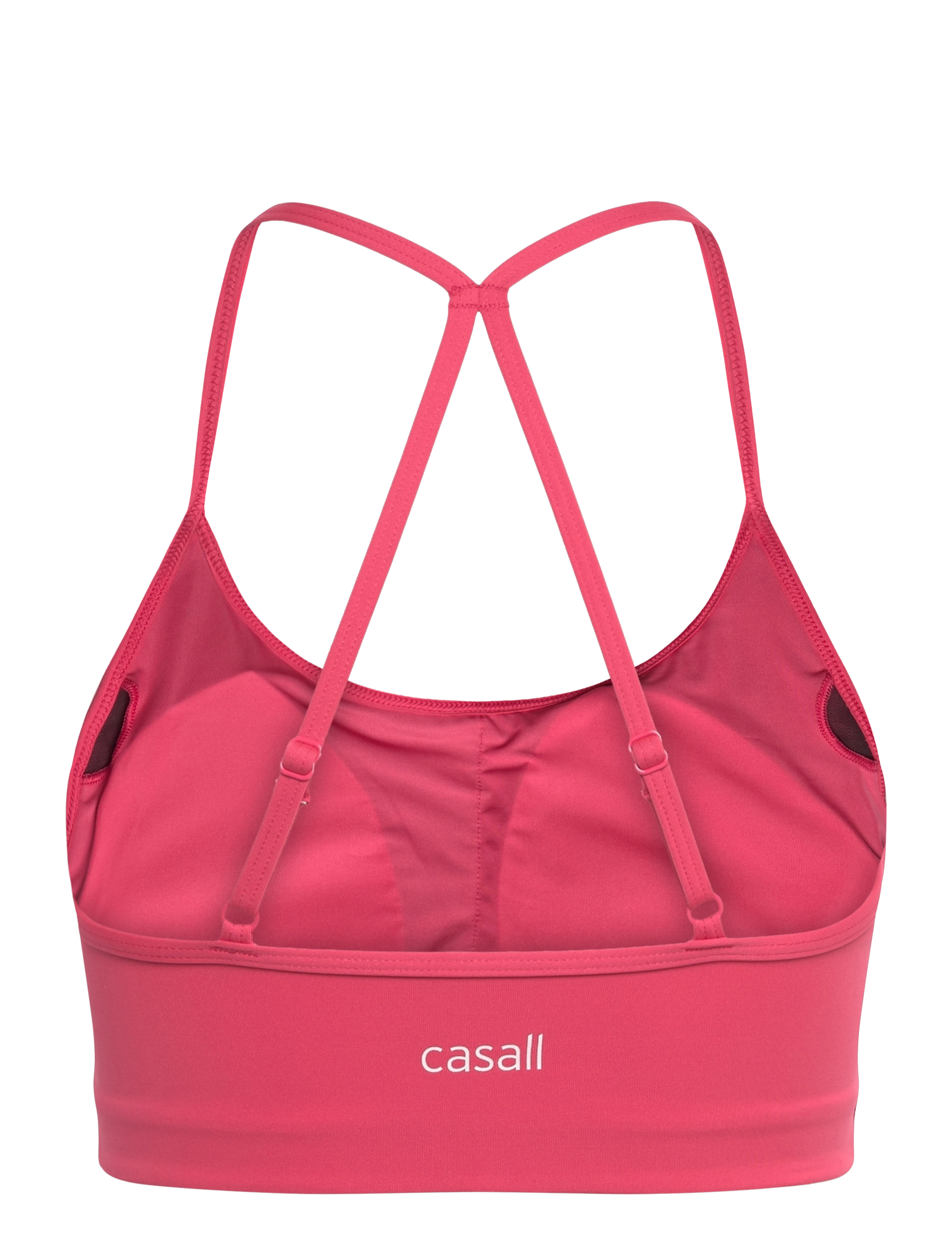 Casall - Sleek Strappy Sports Bra - sports bh'er: medium støtte - ruby blush - 1