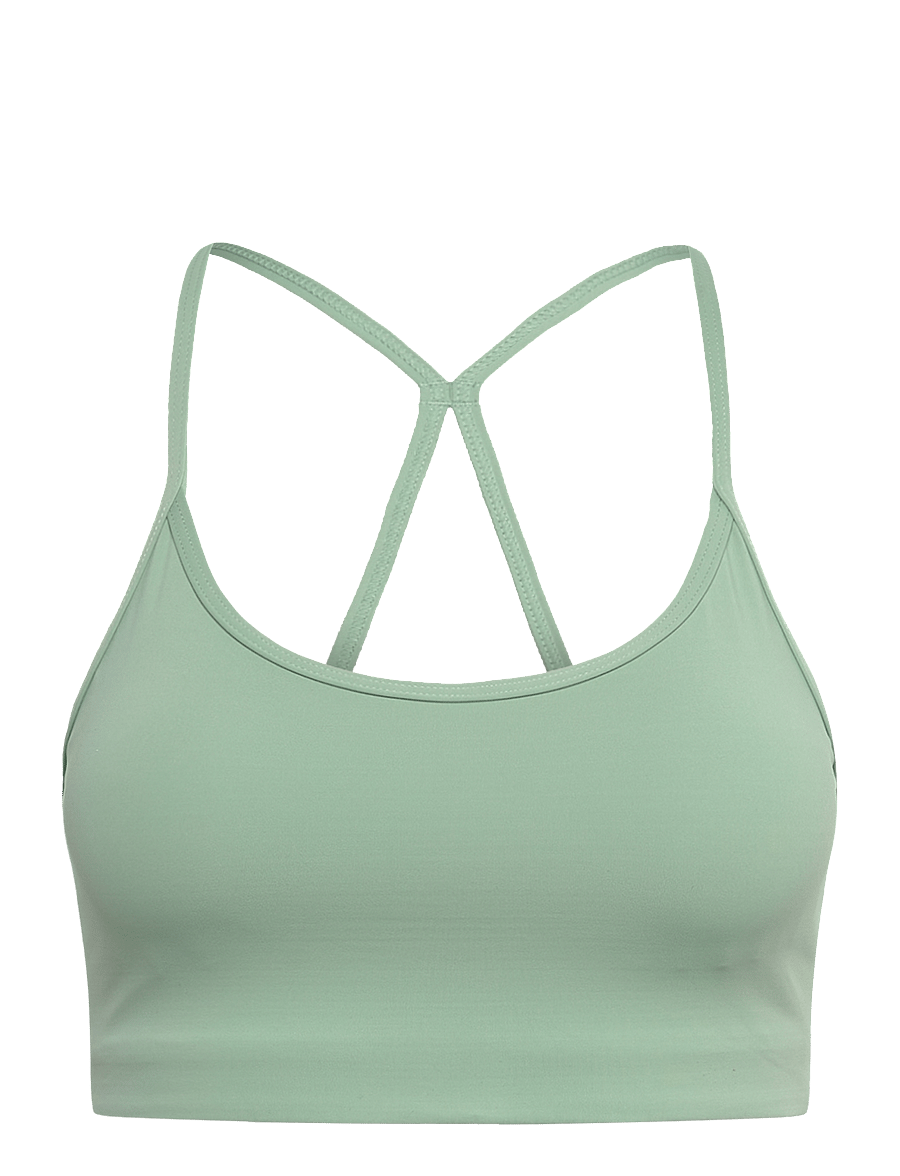Casall - Sleek Strappy Sports Bra - medium støtte - statue green - 1