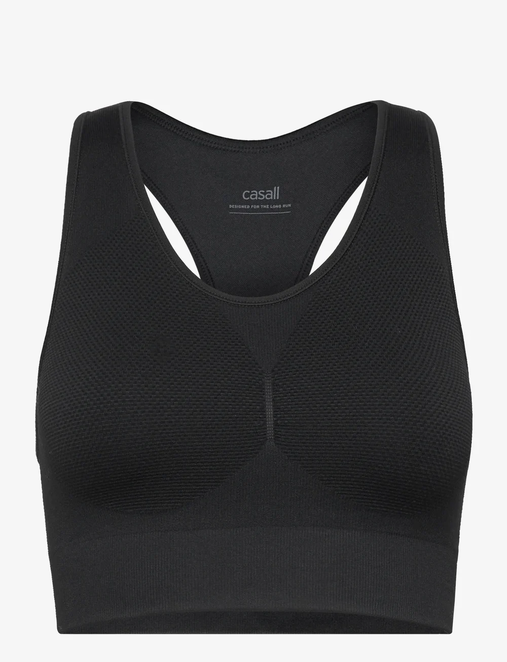 Casall - Seamless Soft Sports Bra - lav støtte - black - 1