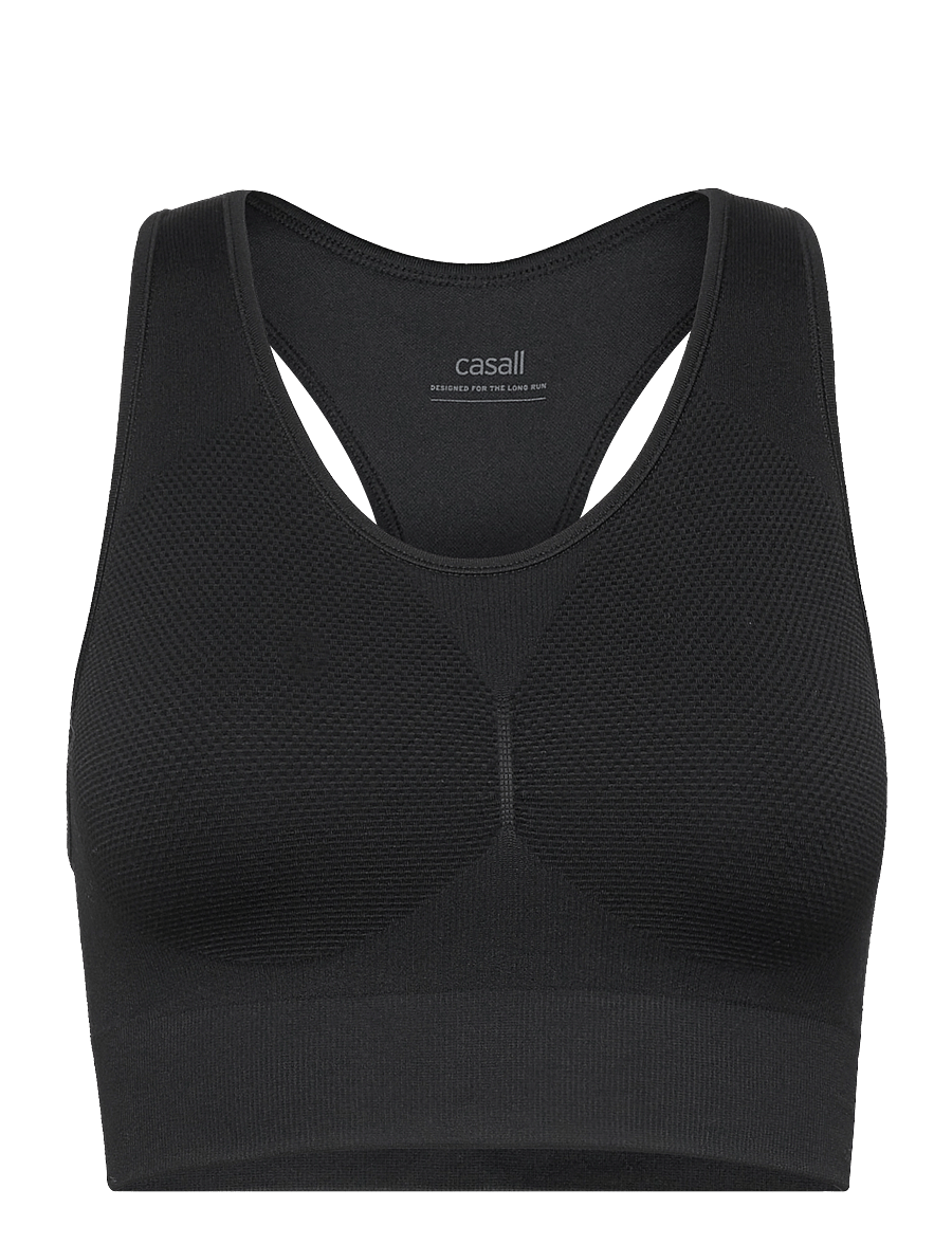 Casall - Seamless Soft Sports Bra - leichter halt - black - 1