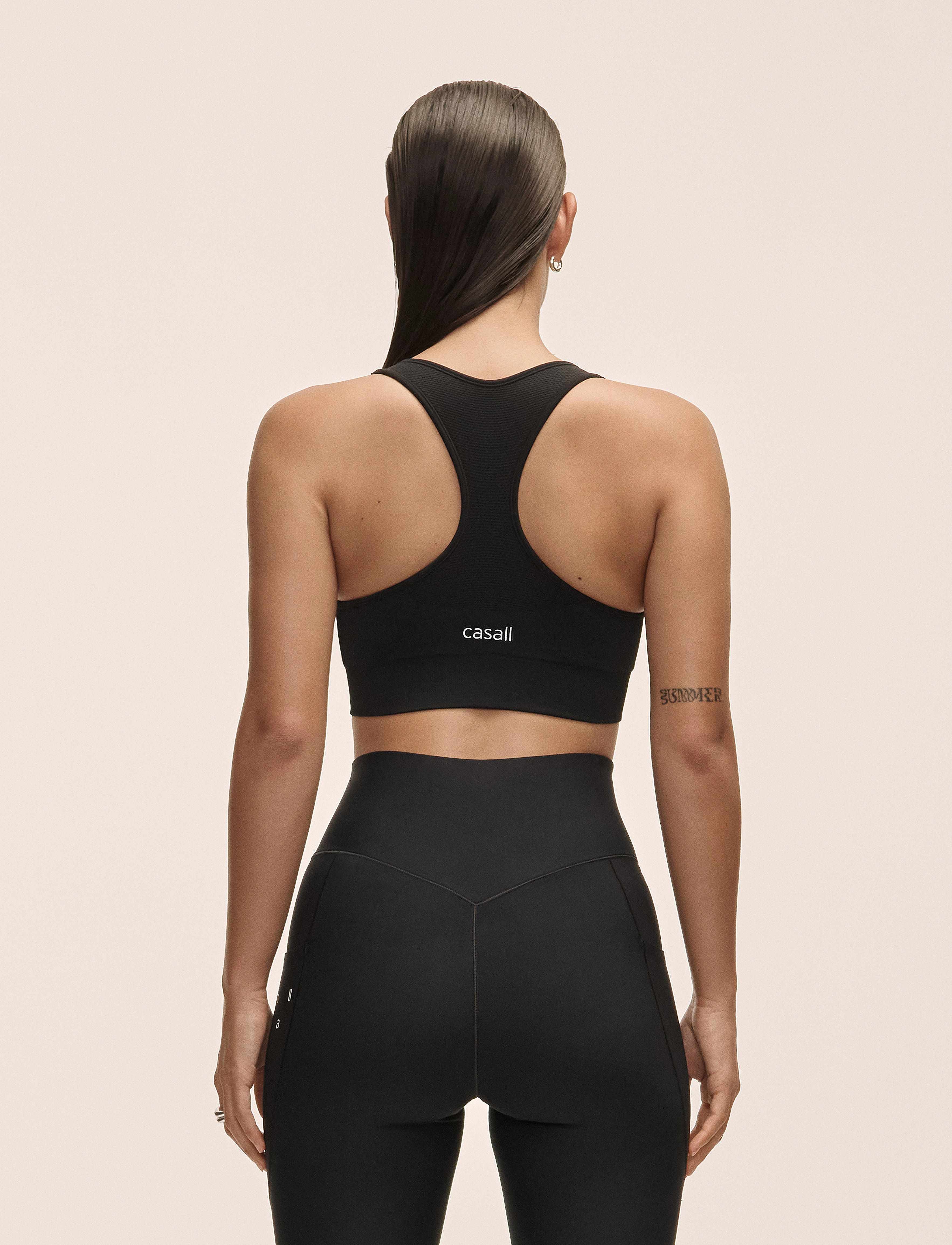Casall - Seamless Soft Sports Bra - leichter halt - black - 3