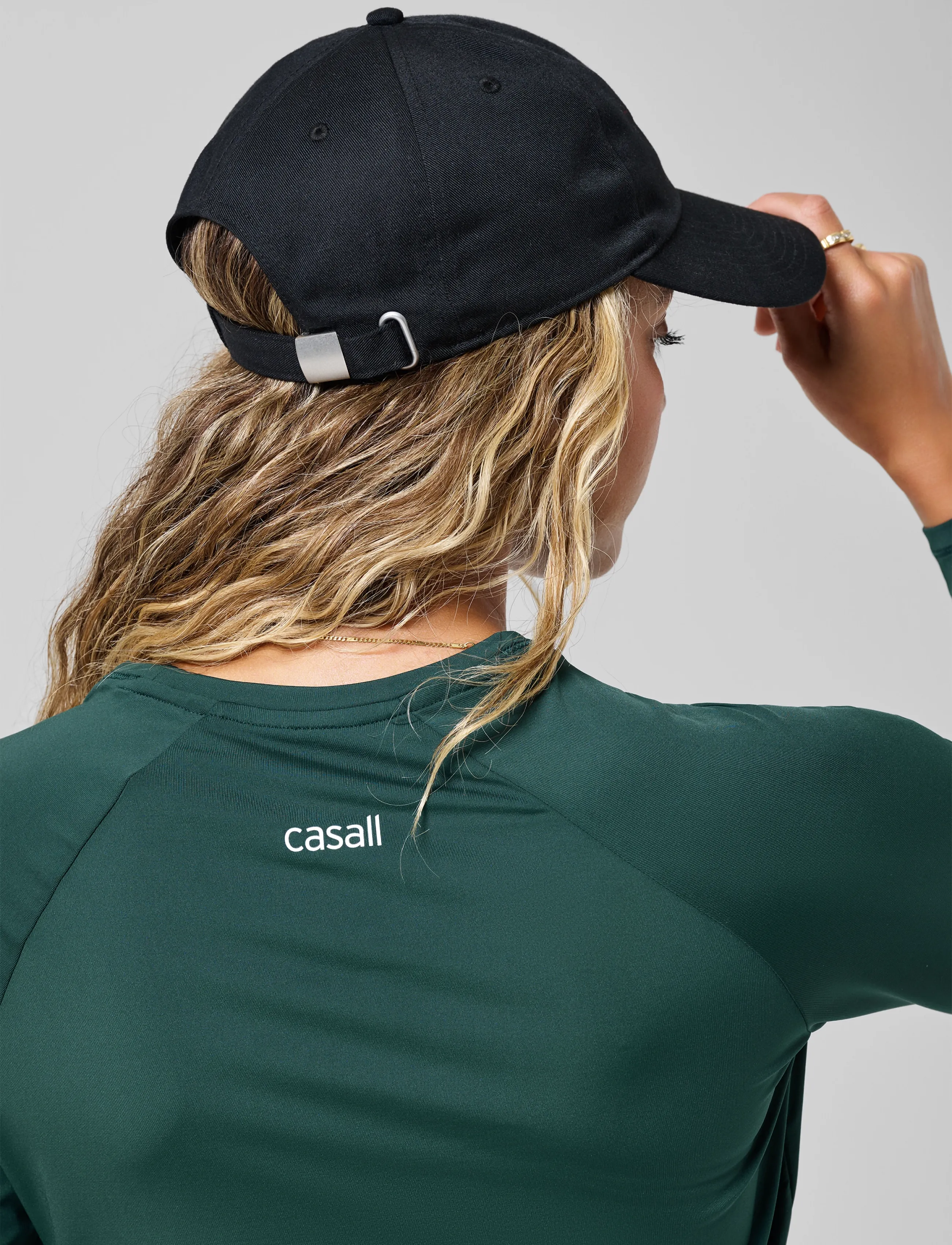Casall - Casual Logo Cap - kasketter - black - 3
