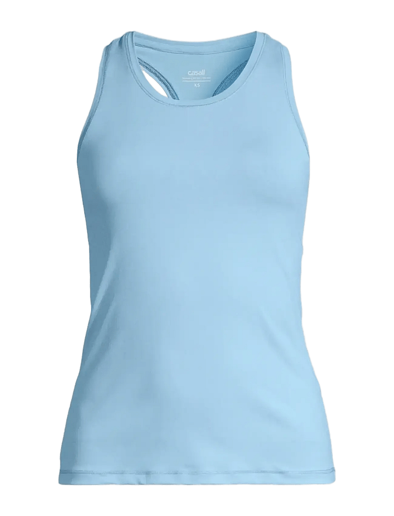 Casall - Essential Racerback Tank - Õlapaeltega pluusid - blue lagoon - 1