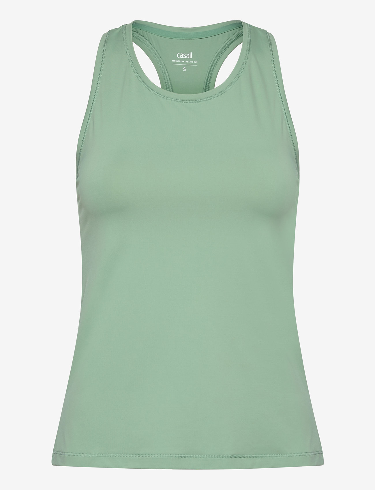Casall - Essential Racerback Tank - madalaimad hinnad - statue green - 0