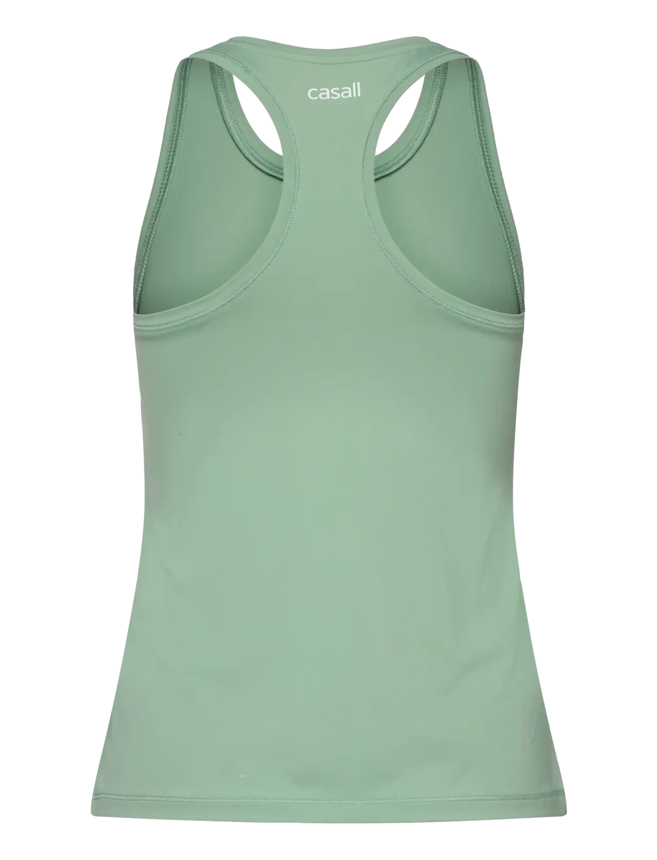 Casall - Essential Racerback Tank - statue green - 2