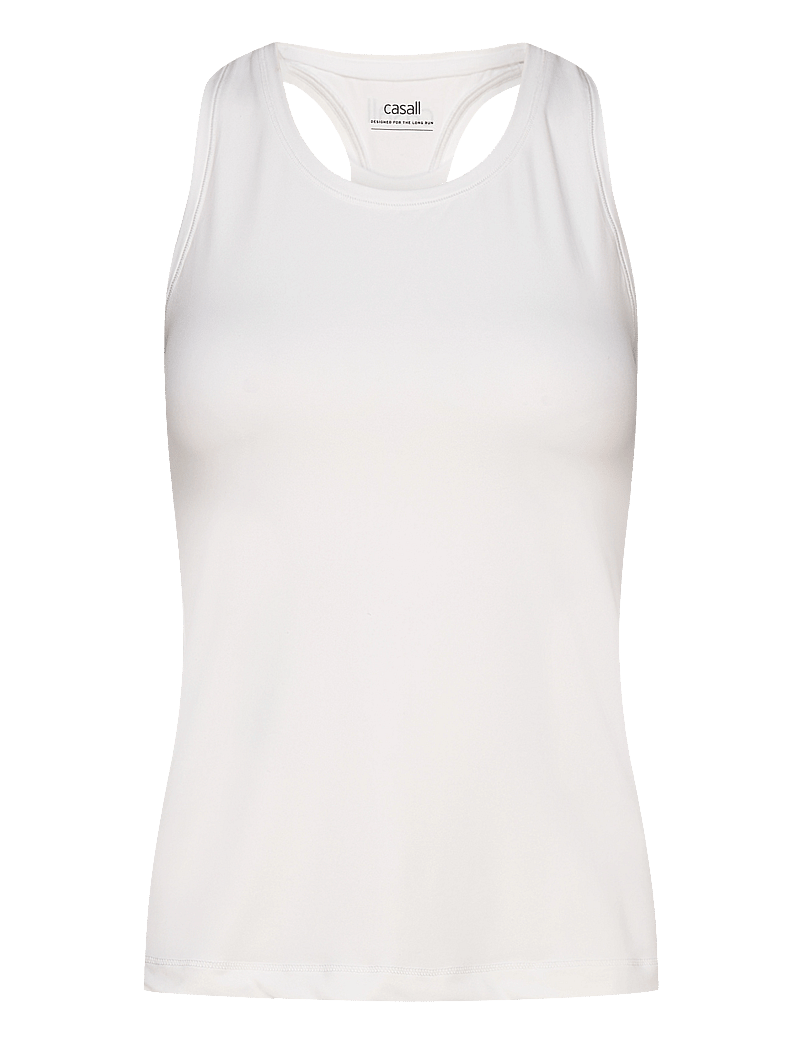 Casall - Essential Racerback Tank - tank tops - white - 1