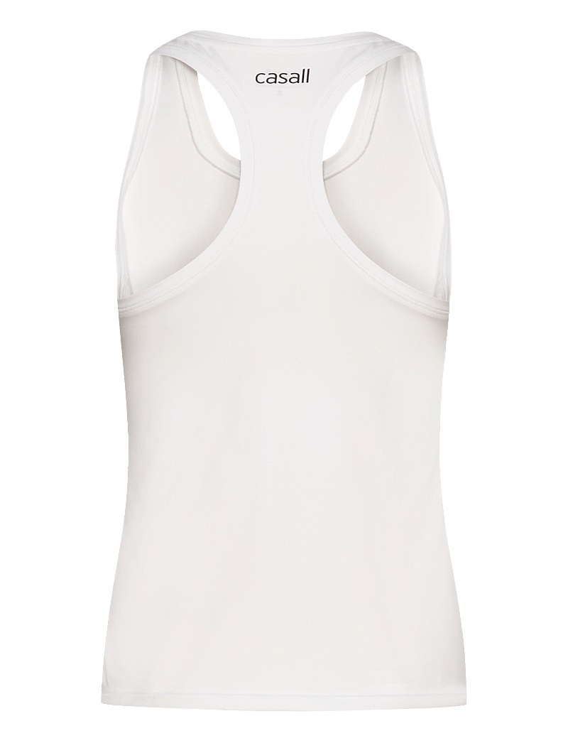 Casall - Essential Racerback Tank - tank tops - white - 2