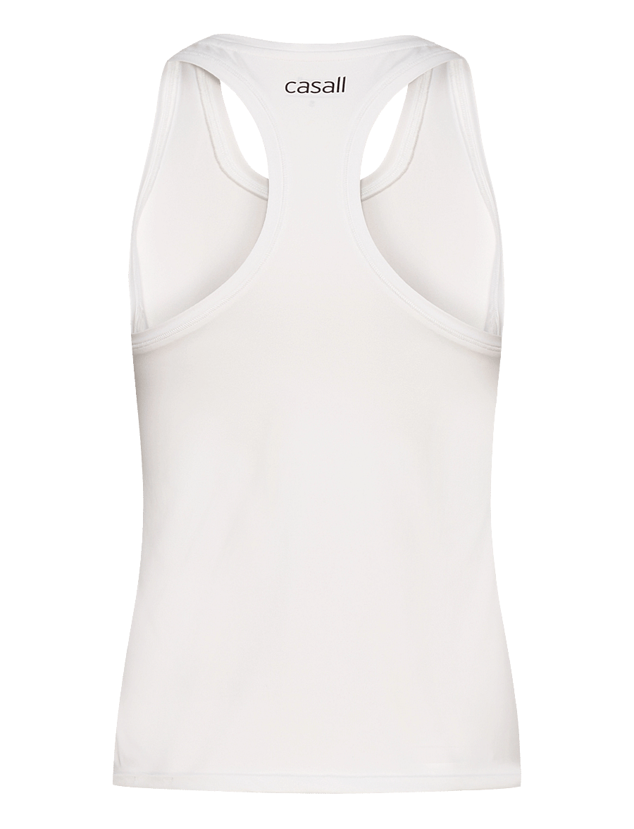 Casall - Essential Racerback Tank - tank tops - white - 2