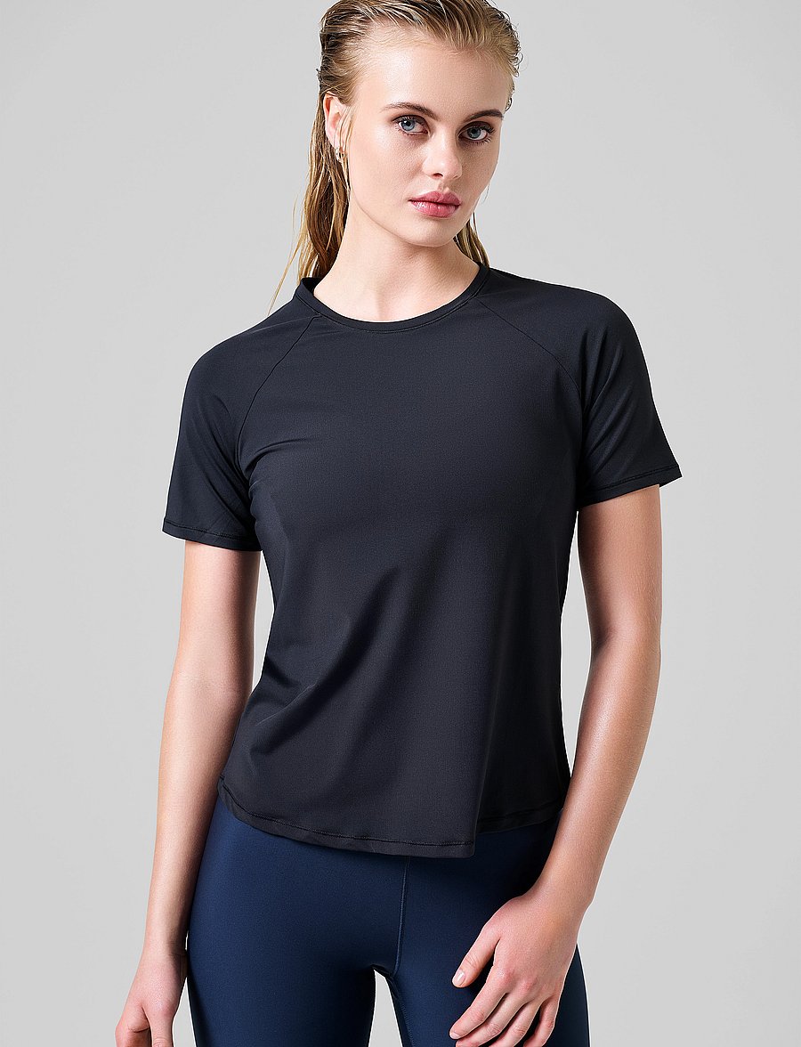 Casall - Essential Tee - t-shirts - black - 0