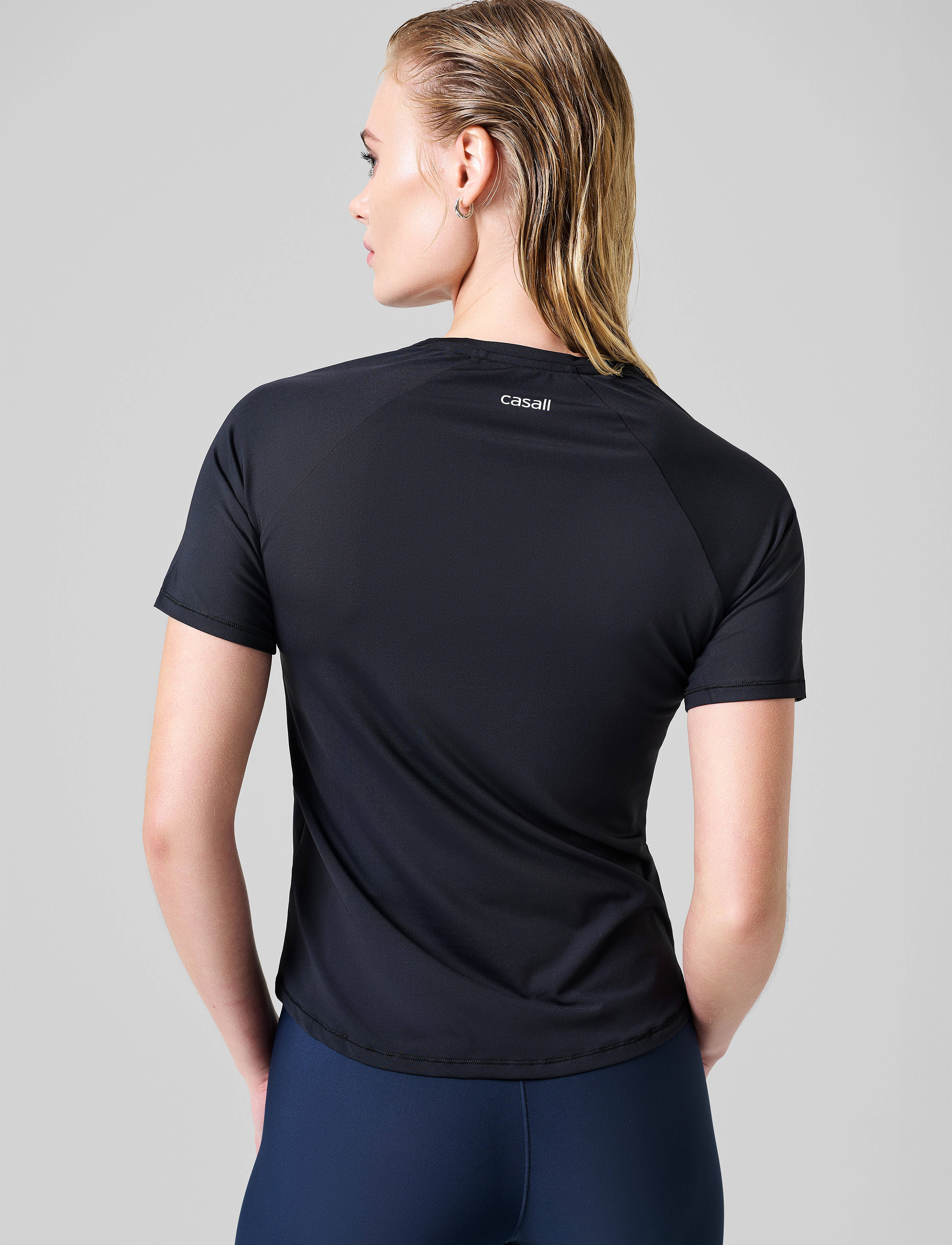 Casall - Essential Tee - t-shirts - black - 3