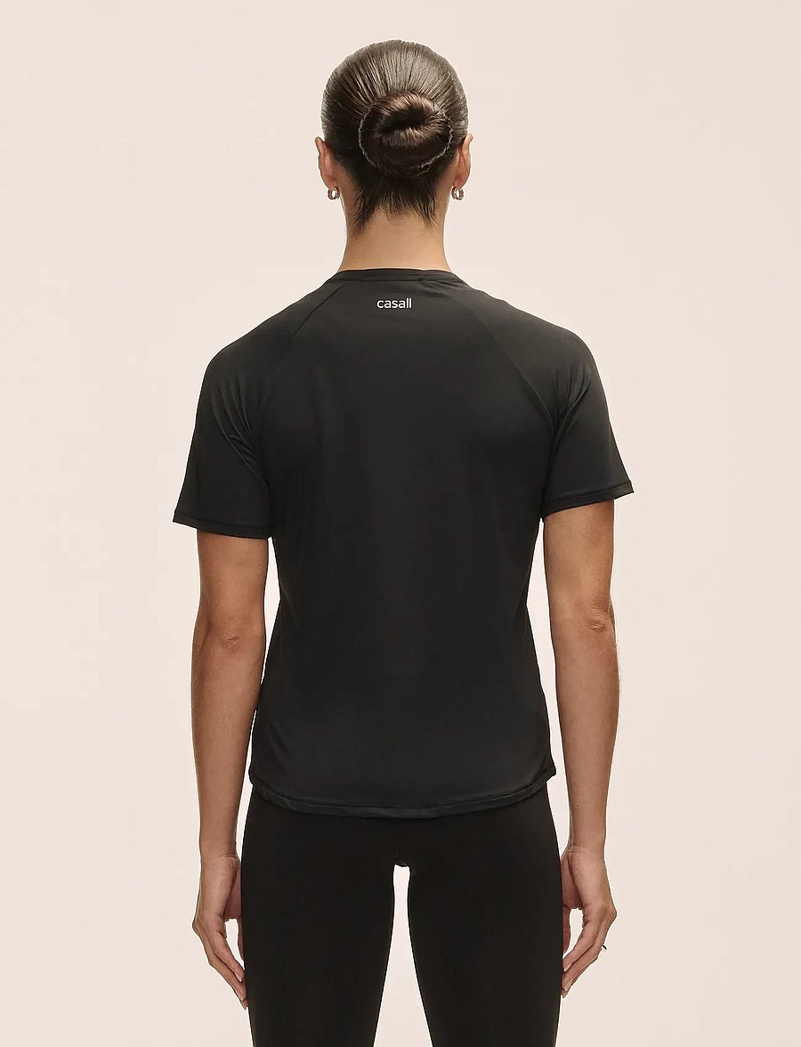 Casall - Essential Tee - t-shirts - black - 3