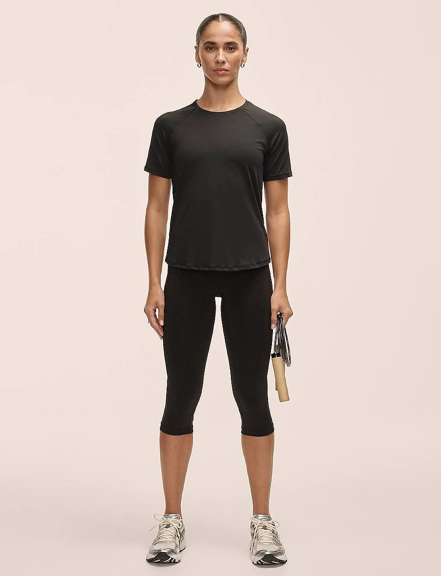 Casall - Essential Tee - t-shirts - black - 4