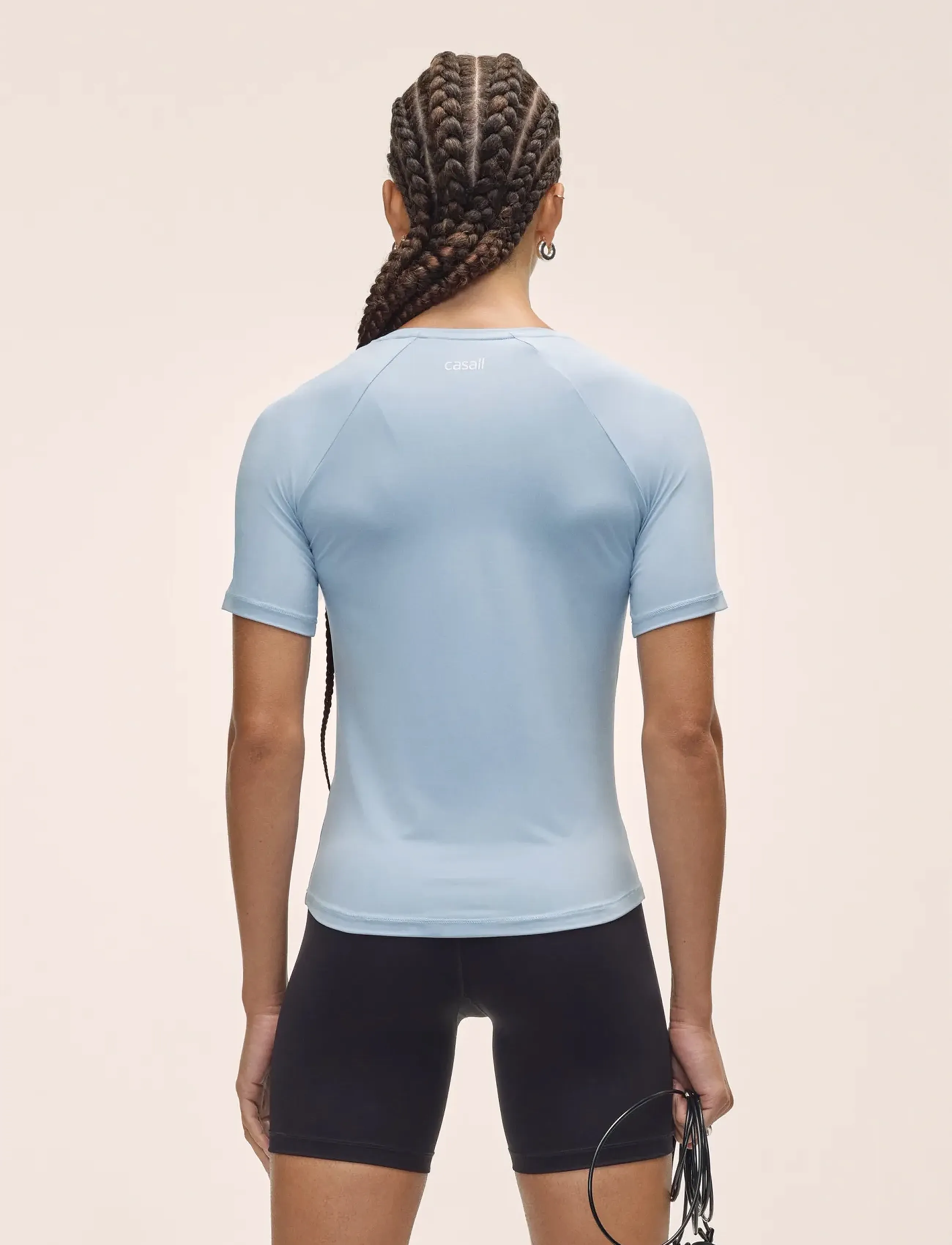 Casall - Essential Tee - dream blue - 3