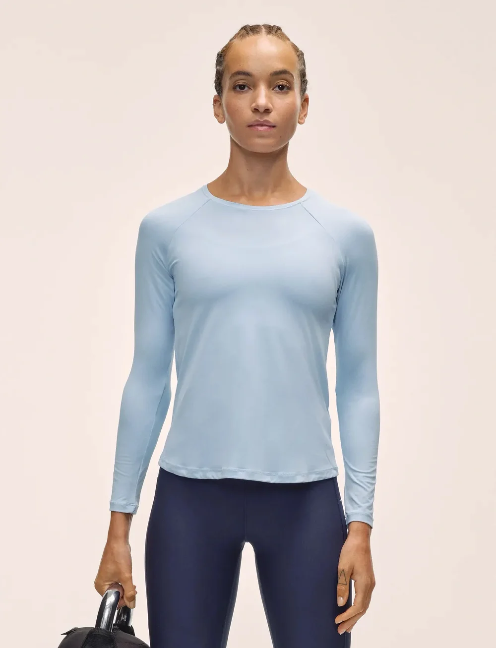 Casall - Essential Long Sleeve - langærmede t-shirts - dream blue - 0