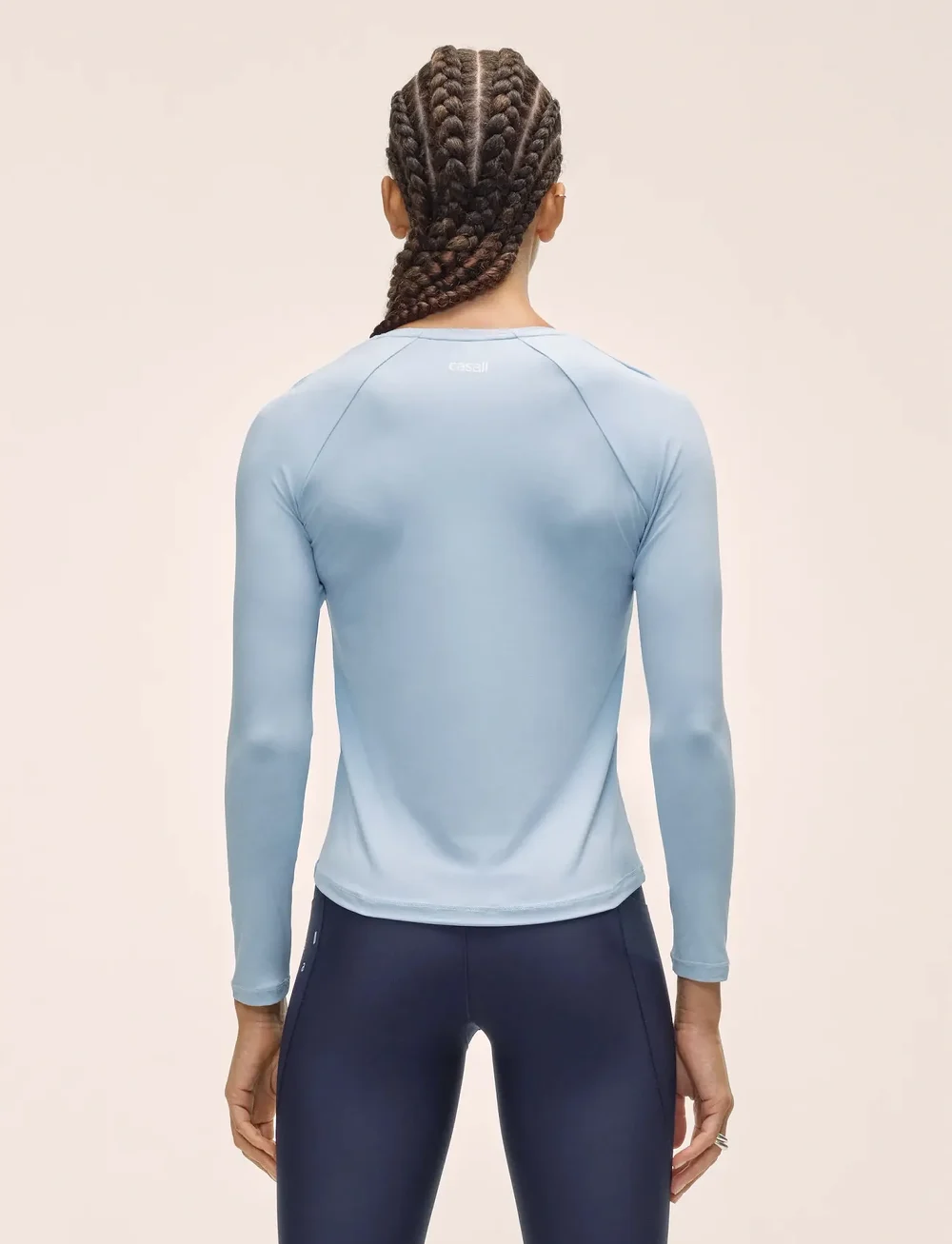 Casall - Essential Long Sleeve - langærmede t-shirts - dream blue - 3