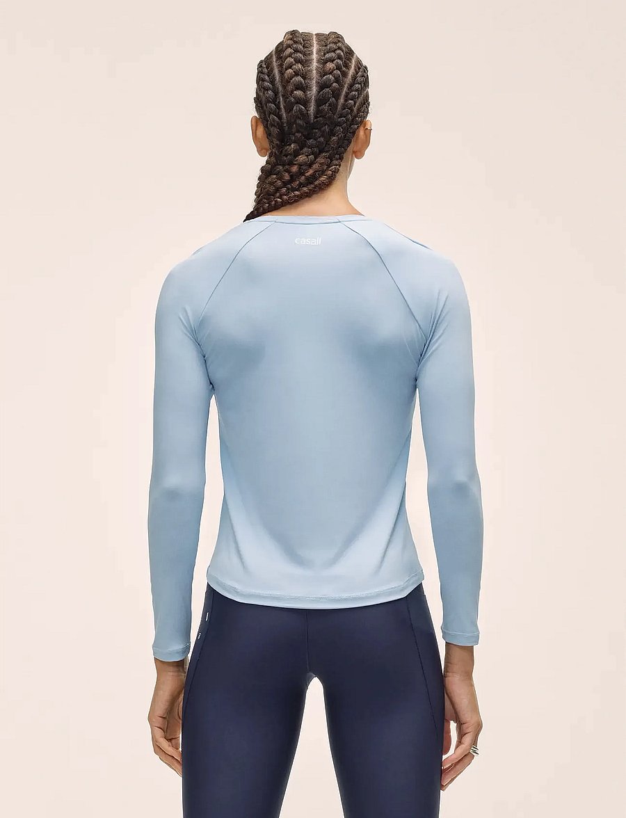 Casall - Essential Long Sleeve - top met lange mouwen - dream blue - 3
