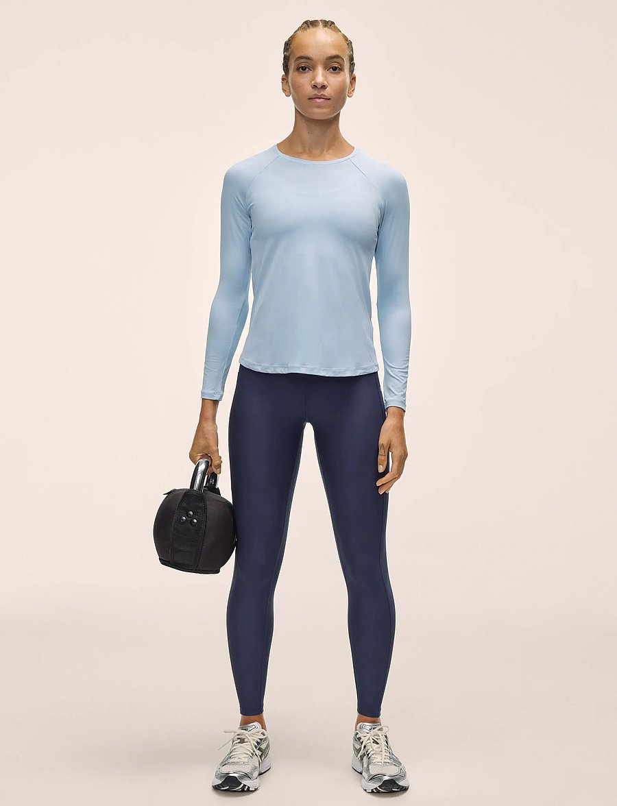 Casall - Essential Long Sleeve - top met lange mouwen - dream blue - 4