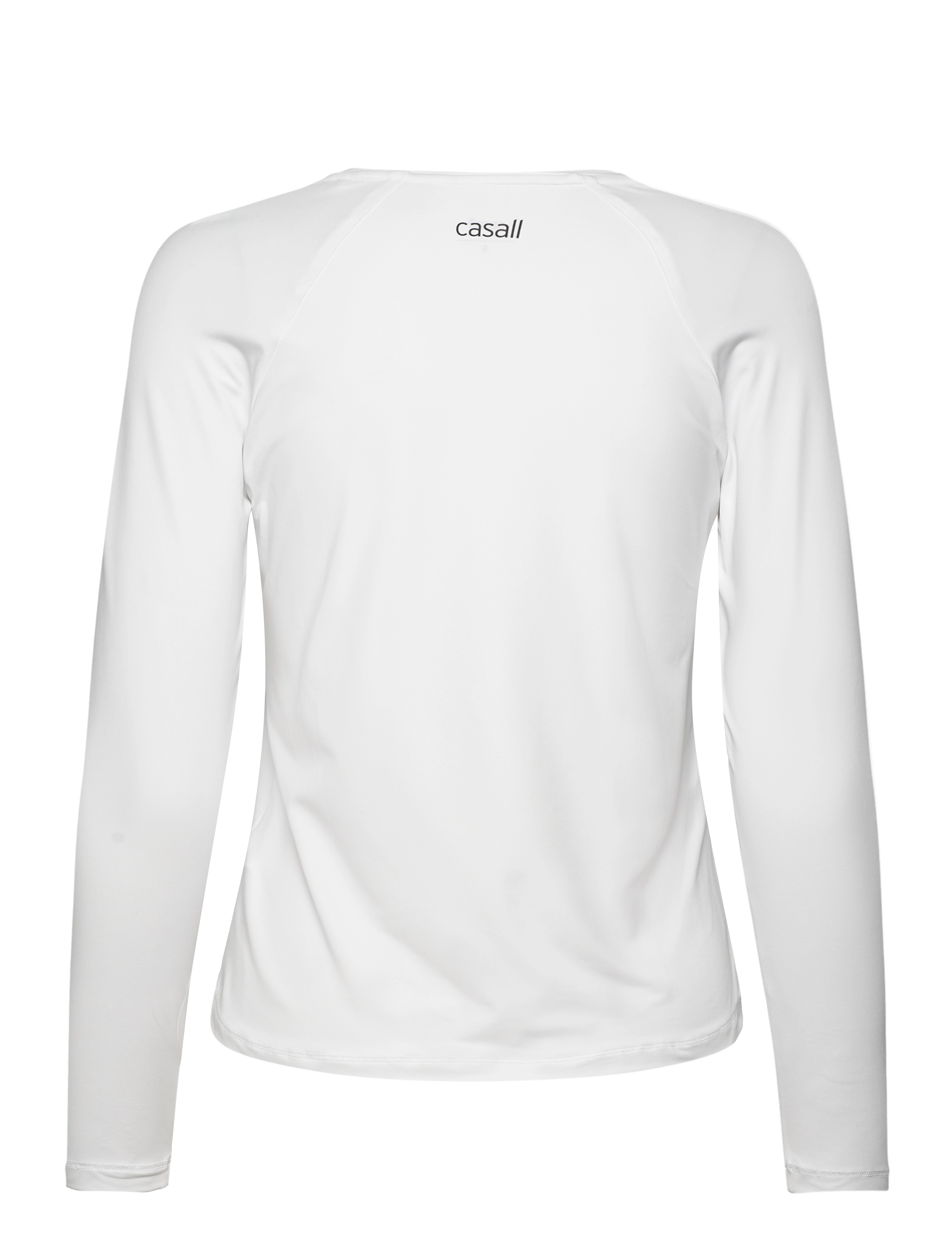 Casall - Essential Long Sleeve - longsleeved tops - white - 2