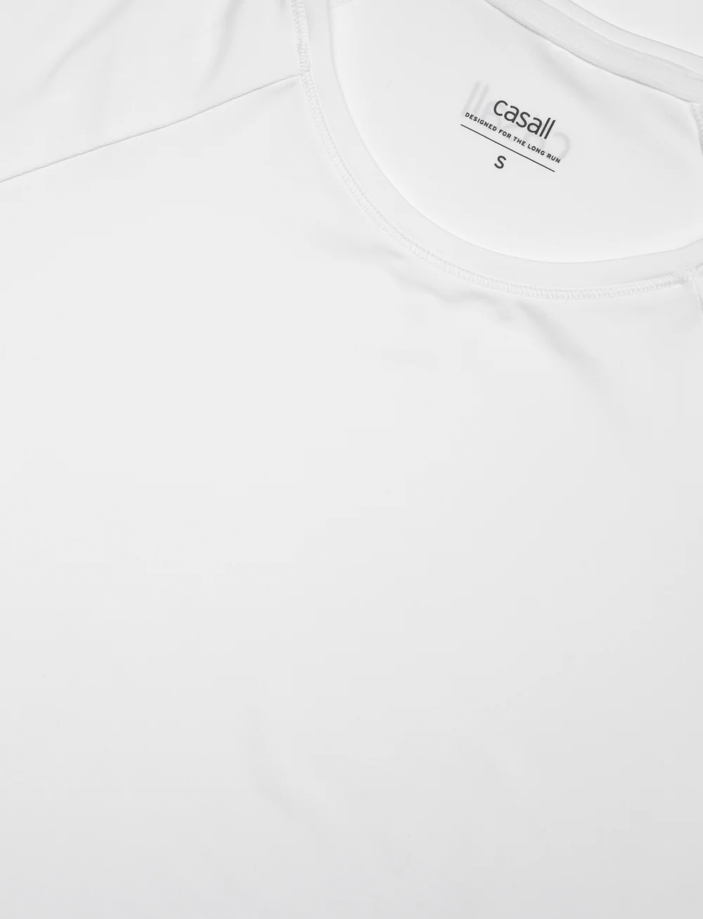 Casall - Essential Long Sleeve - longsleeved tops - white - 4