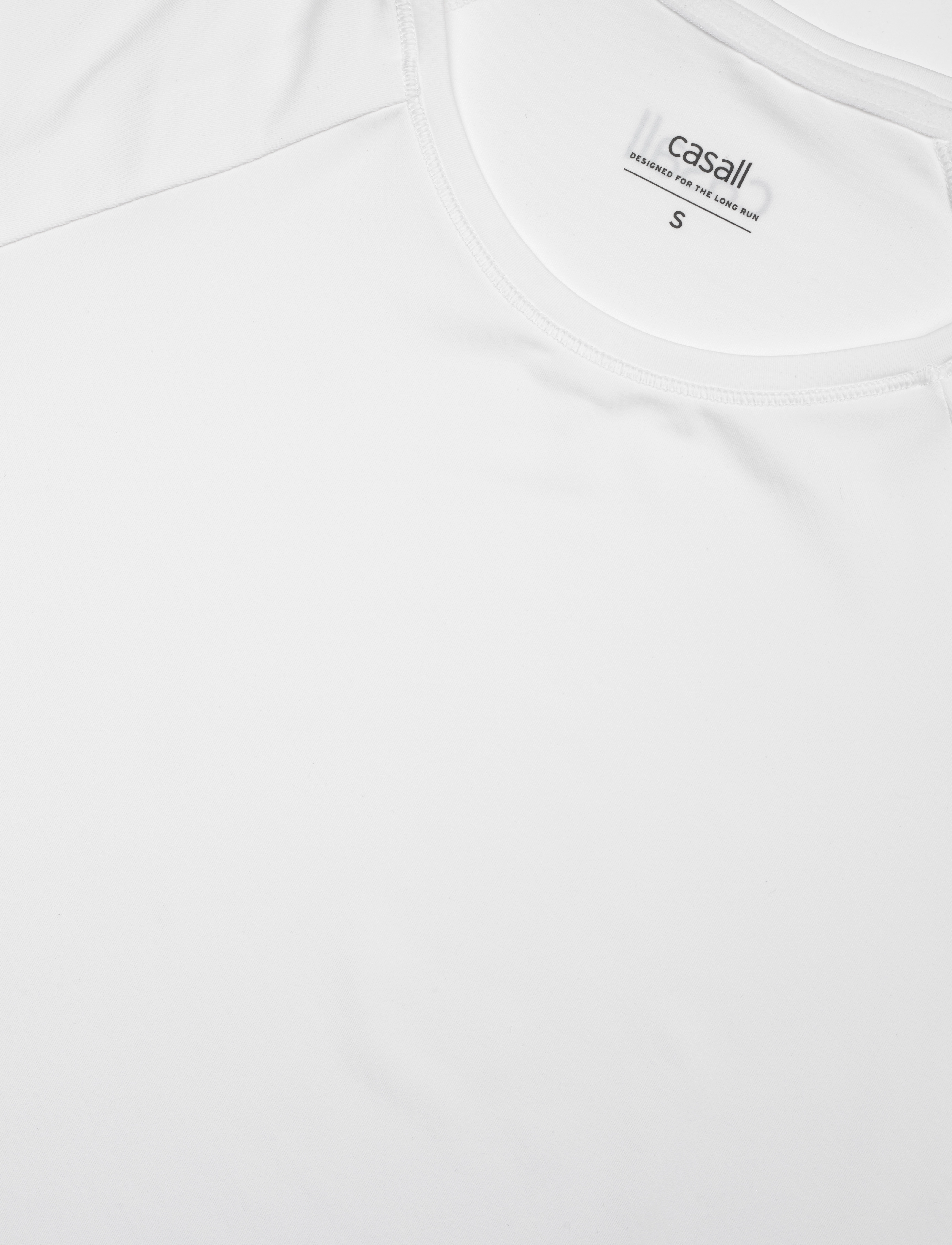 Casall - Essential Long Sleeve - longsleeved tops - white - 4