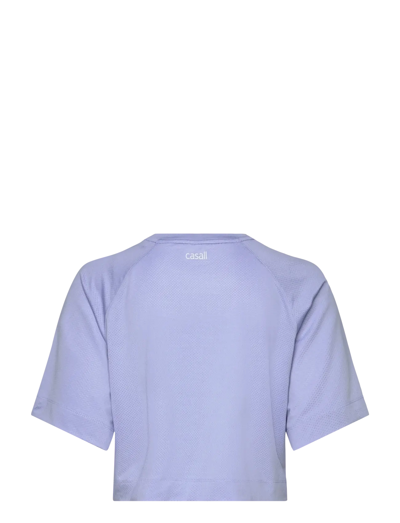 Casall - Laser Mesh Crop Tee - blueberry mist - 2