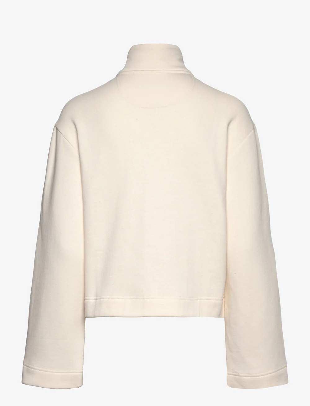 Casall - Comfy Half Zip Sweater - sweatshirts - off white - 1