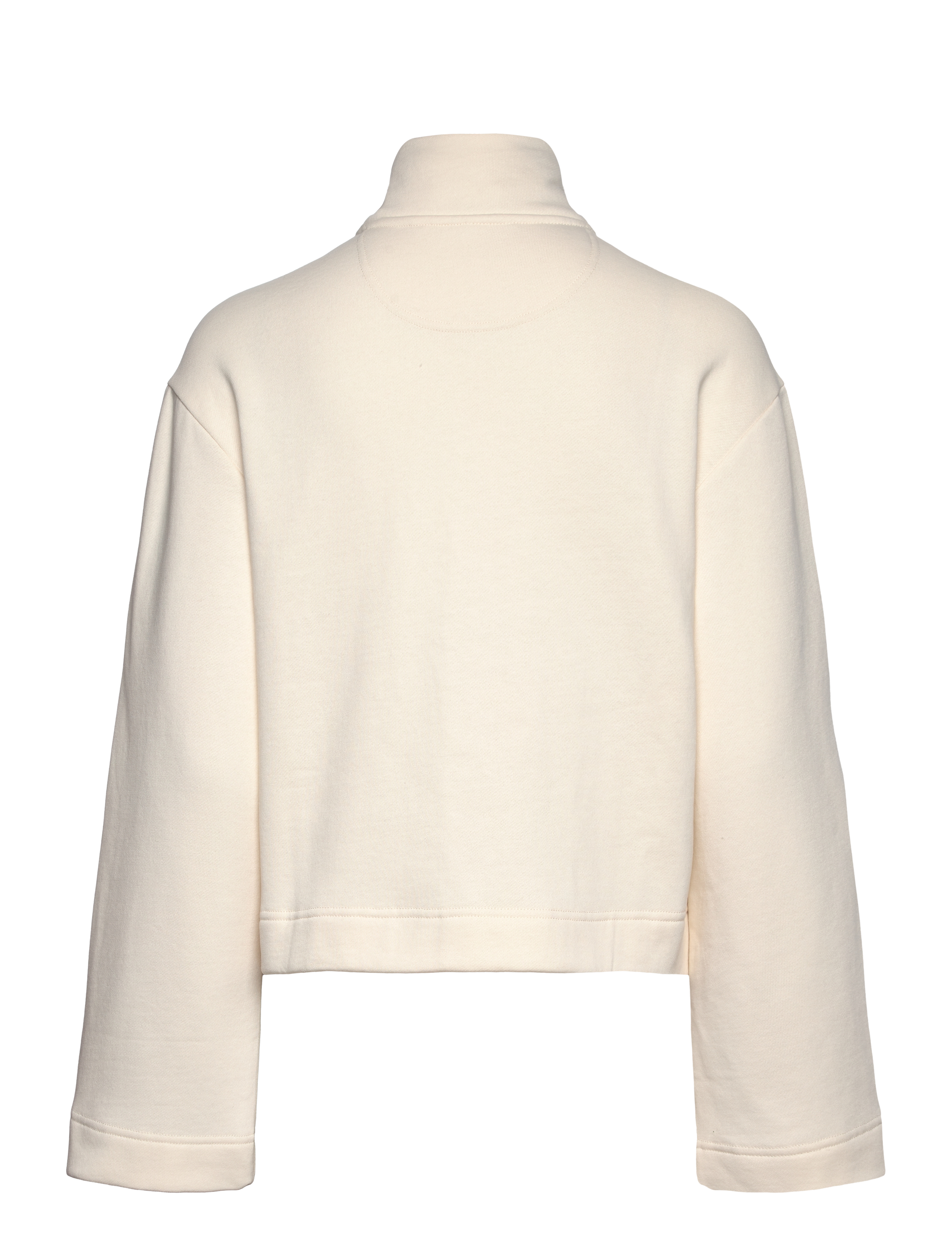 Casall - Comfy Half Zip Sweater - sport - off white - 1