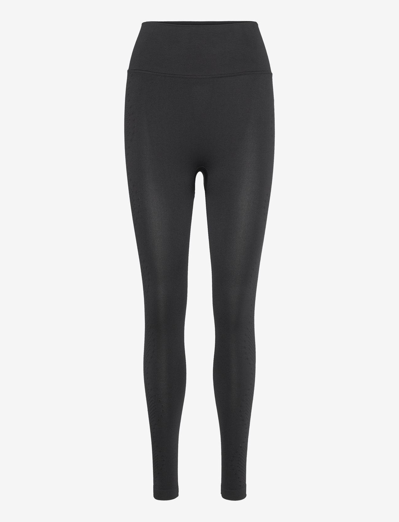 Casall - Scallop High Waist Seamless Tights - träningstights - black - 1