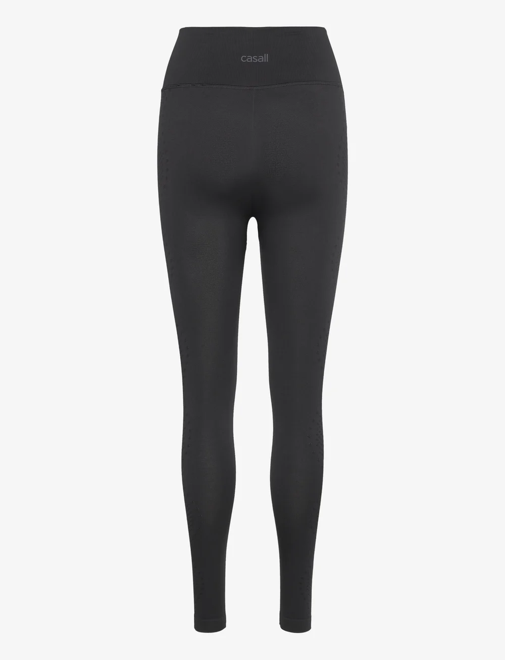Casall - Scallop High Waist Seamless Tights - træningstights - black - 2