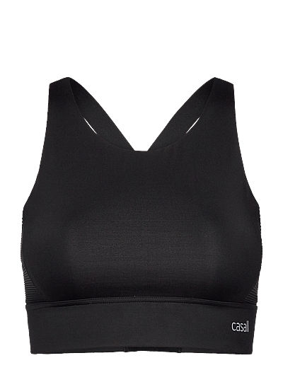 Casall Iconic Adjustable Sports Bra - Kleidung - BLACK / black