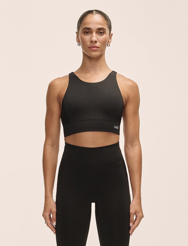 Casall - Iconic Adjustable Sports Bra - starker halt - black - 0