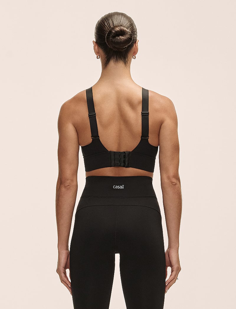 Casall - Iconic Adjustable Sports Bra - starker halt - black - 4
