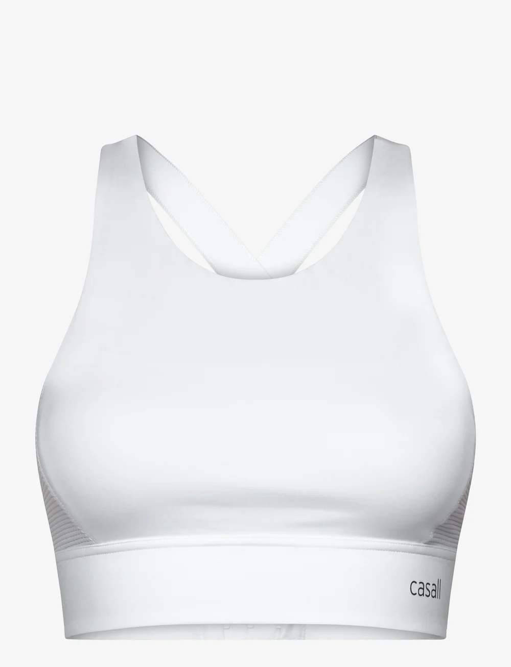 Casall - Iconic Adjustable Sports Bra - hög support - white - 1