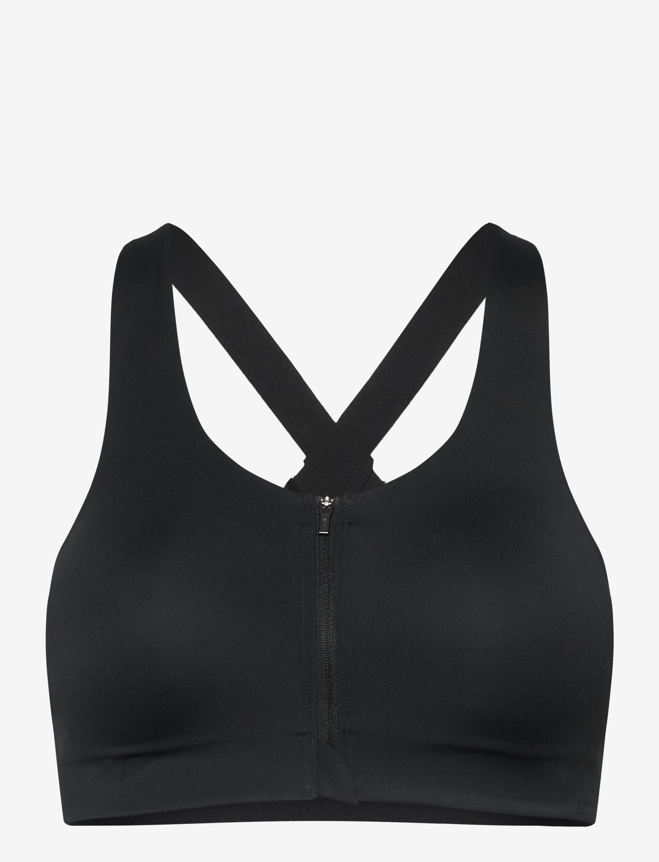 Casall - Impact Zip Sports Bra - hög support - black - 1