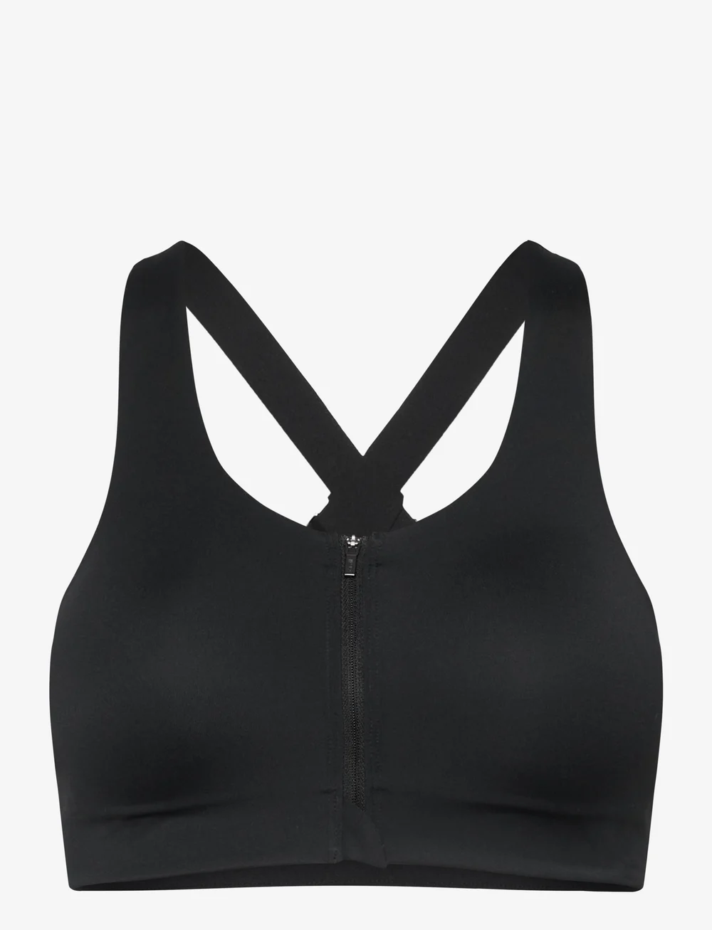 Casall - Impact Zip Sports Bra - high - black - 1
