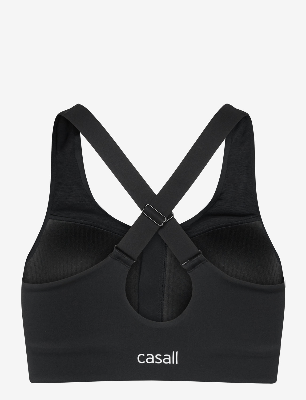 Casall - Impact Zip Sports Bra - hög support - black - 2